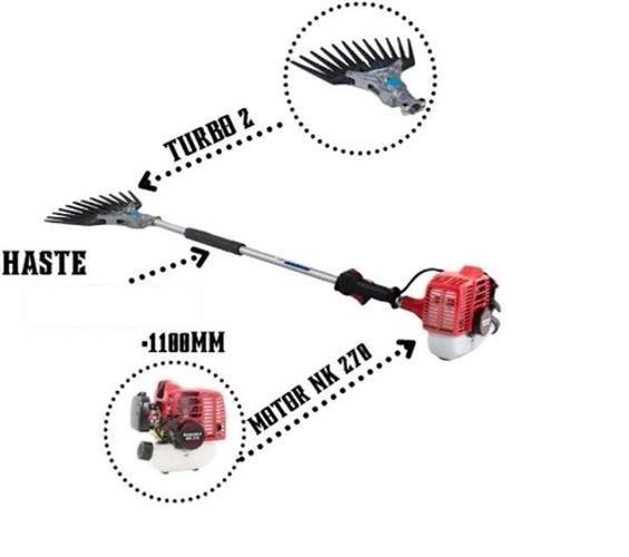 Imagem de Roçadeira Gasolina Derriçadeira Vonder 6 Mes Garantia