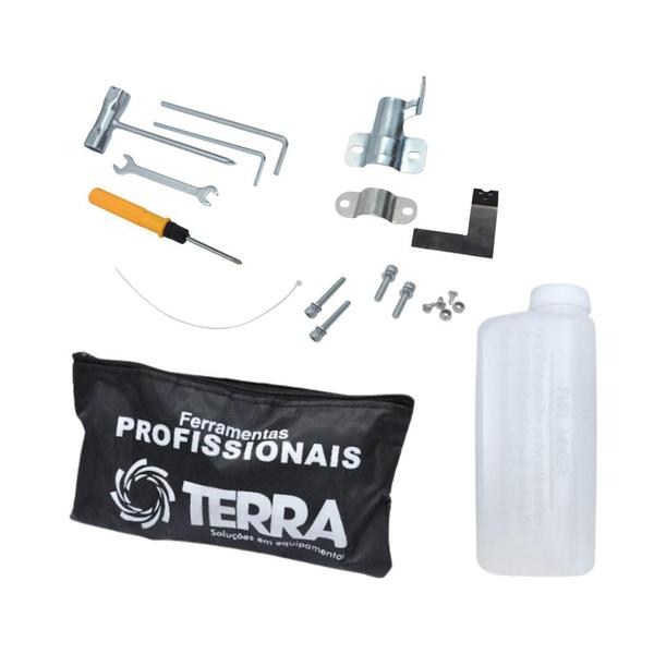 Imagem de Roçadeira GRH430 Terra Equipamentos Á Gasolina 2 Tempos 43cc 1,7Hp Alta Performance, Robusta e Econômica + ÓLEO TOYAMA FG50 2T