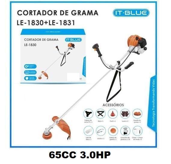 Imagem de Roçadeira Kit 5X1 6Meses Garantia Profissional 65Cc 3.0 Hp