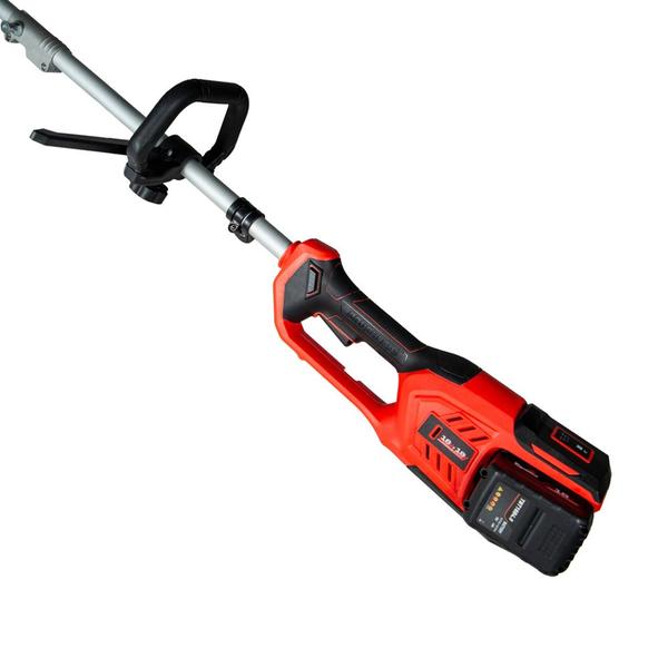 Imagem de Roçadeira Multifunção Brushless Alça D Bivolt 110v 220v Podador de Altura Cerca Viva Toyama