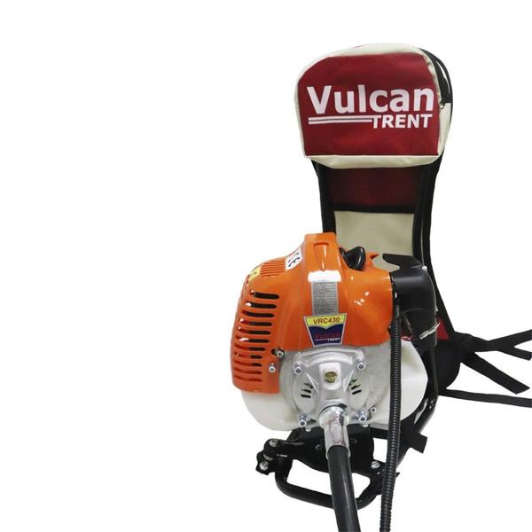 Imagem de Roçadeira Multifuncional Costal Capinadeira e Cultivadora Vulcan Trent VRC430 2T Gasolina 43cc 1,7HP com Enxadas