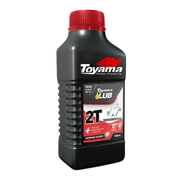 Imagem de Roçadeira Tekna RL430ACN-TK Á Gasolina 2T 43cc 1,7HP 9.000RPM Alta Potência e Performance Com Cabeçote Nylon e Faca de 3 Pontas + ÓLEO TOYAMA 2T Ideal Para Limpeza e Manutenção de Rodovias