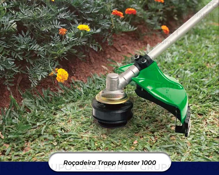 Imagem de  Roçadeira Trapp Master 1000 1200w  Cor Verde E Preto 220v  Com Acessórios