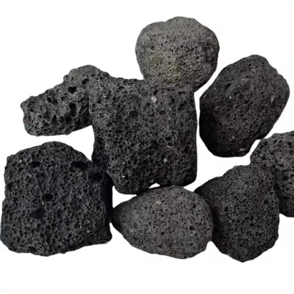 Imagem de Rocha Lava Rock Black 5 Kg Porosa Aquario Pedra Peixe Betta