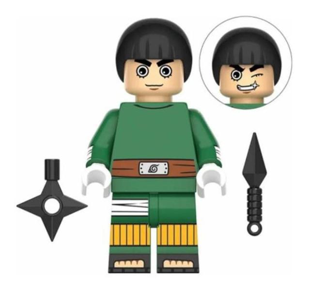 Imagem de Rock Lee Boneco Blocos De Montar Personagem Naruto