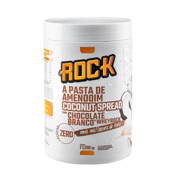 Imagem de Rock Pasta Amendoim Coconut Chocolate Branco E Wheyrock
