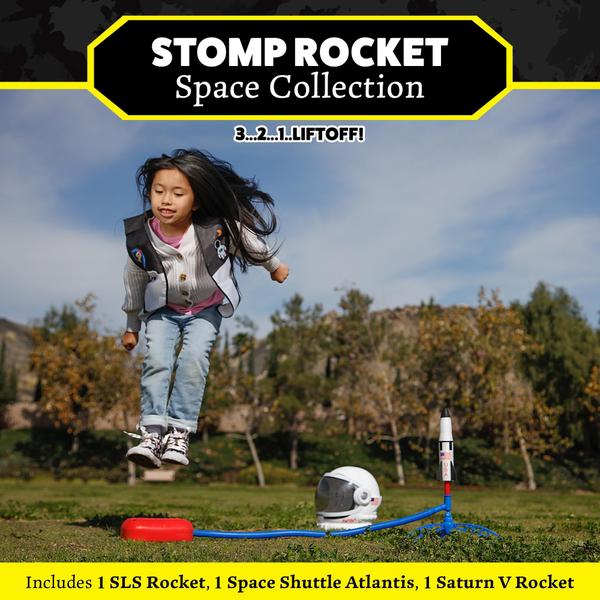 Imagem de Rocket Launcher Stomp Rocket Space Collection para crianças com mais de 5 anos