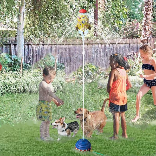 Imagem de Rocket Sprinklers Toy Flexyony Rocket Water Blaster Kids