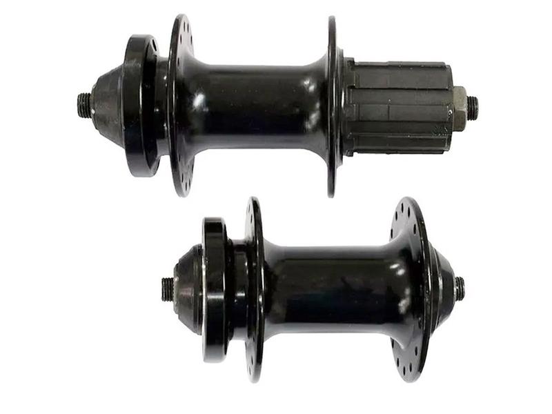 Imagem de Roda 29 vzan vnine 36f preto e verde com cubos k7 shimano