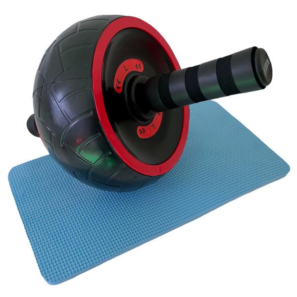 Roda Abdominal Rodinha Exercício Rolo Abs Wheel Odin Fit Imagem de Roda Abdominal Rodinha Exercício Rolo Abs Wheel Odin Fit