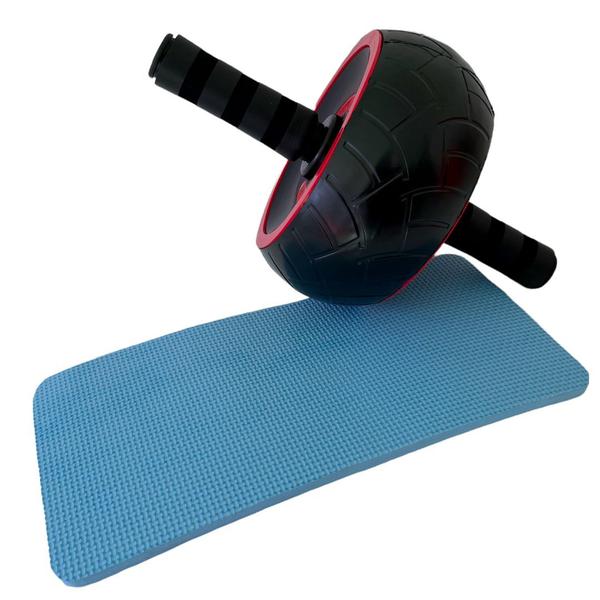 Roda Abdominal Rodinha Exercício Rolo Abs Wheel Odin Fit Imagem de Roda Abdominal Rodinha Exercício Rolo Abs Wheel Odin Fit