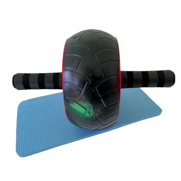 Roda Abdominal Rodinha Exercício Rolo Abs Wheel Odin Fit Imagem de Roda Abdominal Rodinha Exercício Rolo Abs Wheel Odin Fit