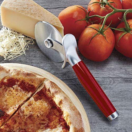 Imagem de Roda de pizza clássica KitchenAid, 9 polegadas, vermelho