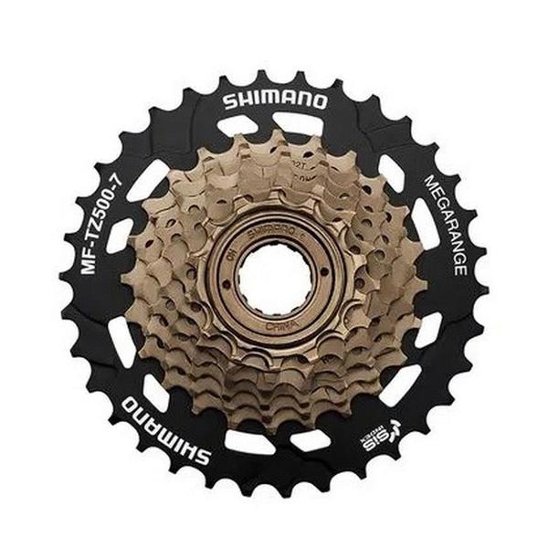 Roda Livre TZ500 Tourney 7v Mega Range 14-34D - SHIMANO Imagem de Roda Livre TZ500 Tourney 7v Mega Range 14-34D - SHIMANO