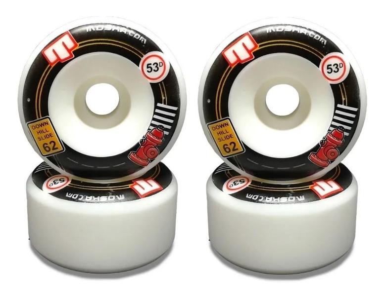 Imagem de Roda Moska DHS 62mm - Branco