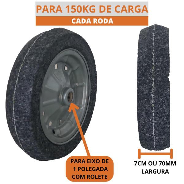 Imagem de Roda Para Carrinho de Mão