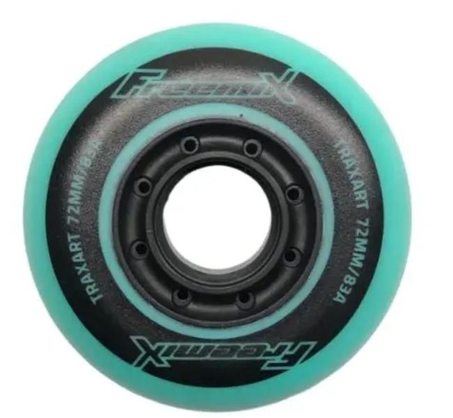 Imagem de Roda para patins Freemix Verde 68mm (2 UN)