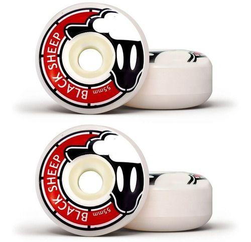 Imagem de Roda Para Skate 55mm Dureza 100A Black Sheep