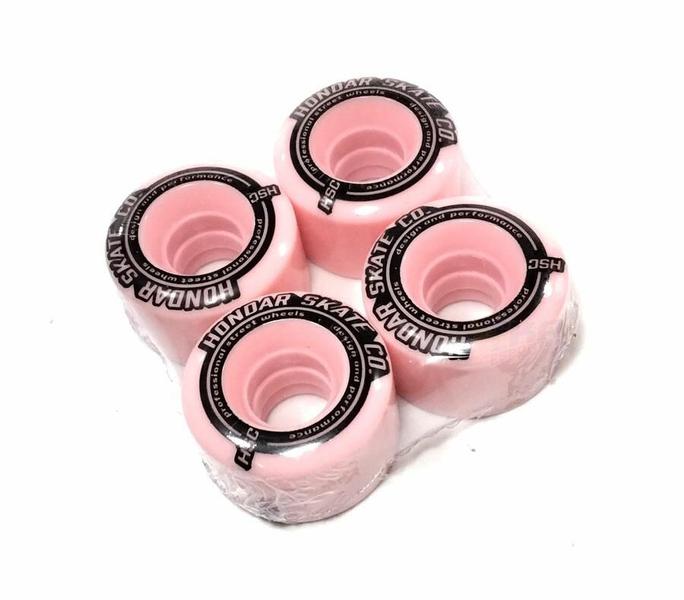 Imagem de Roda Patins Classico Squad / Skate 54mm rosa - Hondar