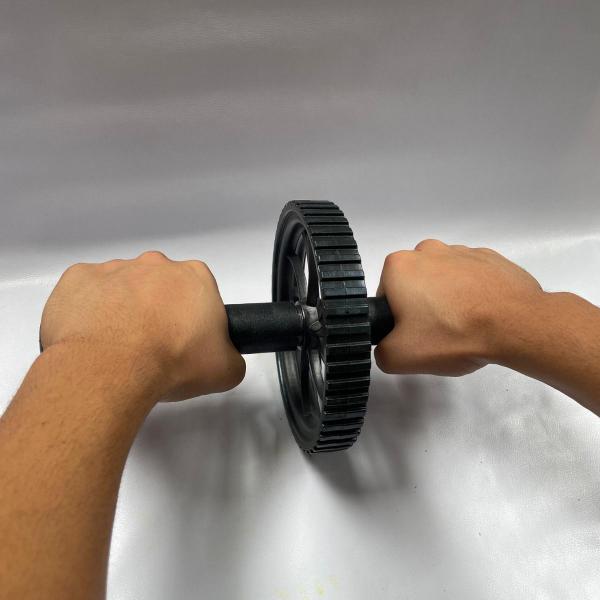 Imagem de Roda Rodinha Abdominal Rolo Para Exercícios Lombar Academia Fitness