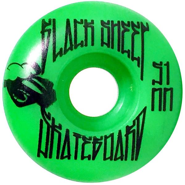 Imagem de Roda Skate Black Sheep 51mm 95a Verde