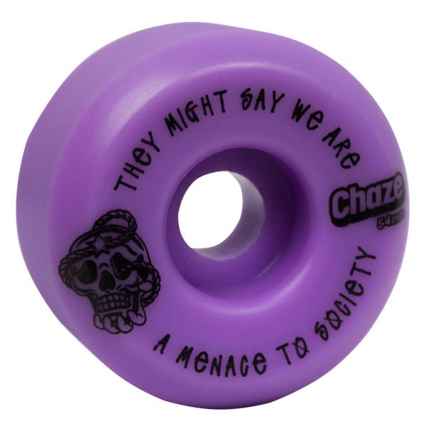 Imagem de Roda Skate Street 54mm Chaze 102A Rolamento BS Reds 