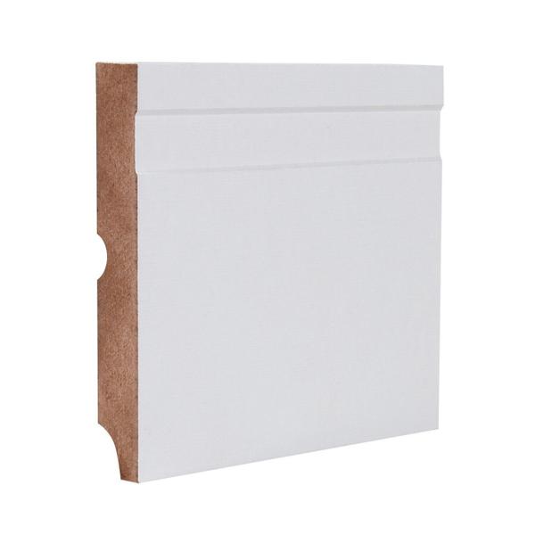 Imagem de Rodapé Mdf 15x100 Suprema Madebene Branco