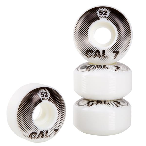 Imagem de Rodas de skate Cal 7 Catch-22 52mm 100A (Arcade) preto/branco