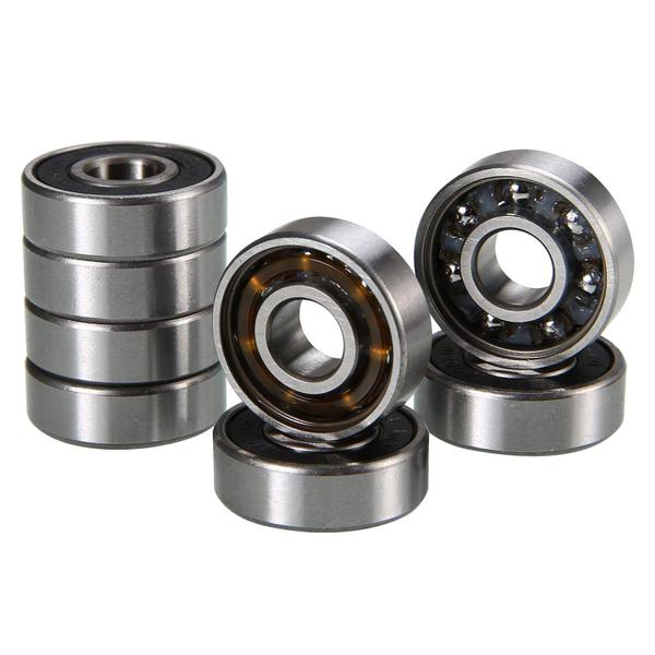 Imagem de Rodas de skate LMAI 60mm 83A pretas com rolamento ABEC 9