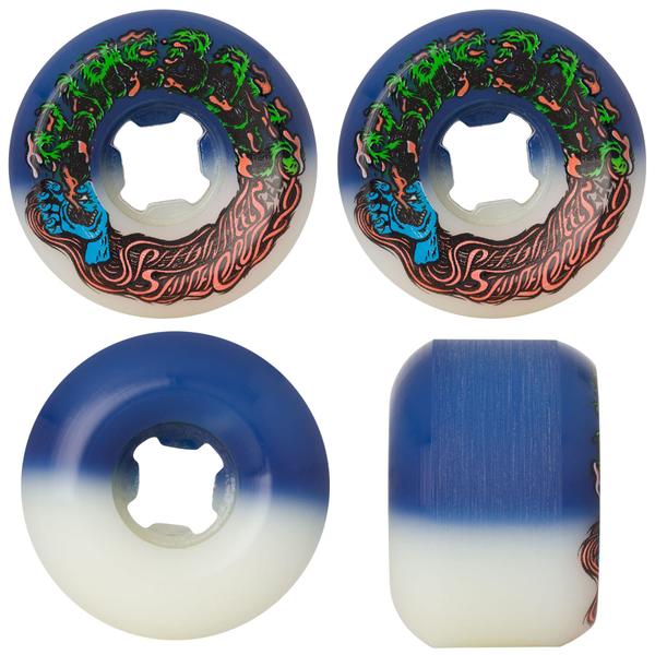 Imagem de Rodas de skate Slime Balls Santa Cruz Hariballs 53mm 95A