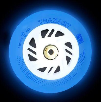 Imagem de Rodas Led 110mm/85A DY-002 Azul/Verde/Vermelho (JOGO)