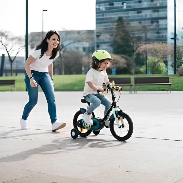 Imagem de Rodinha Lateral JKS Apoio Bicicleta Regulável Aro 14 a 20