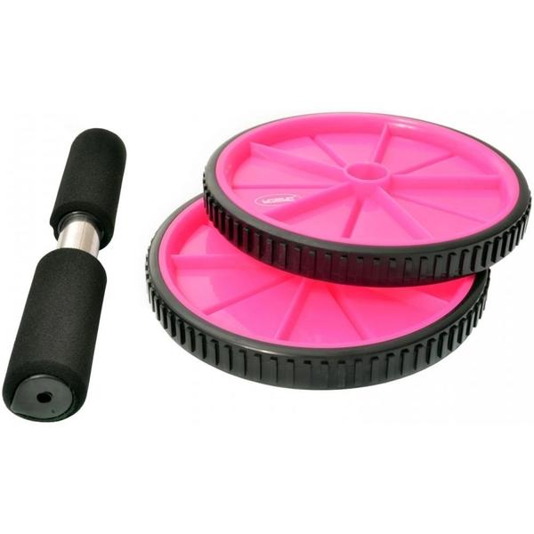Rodinha Roda para Abdominal Exercicios Treino Rosa Liveup Sports Imagem de Rodinha Roda para Abdominal Exercicios Treino Rosa Liveup Sports
