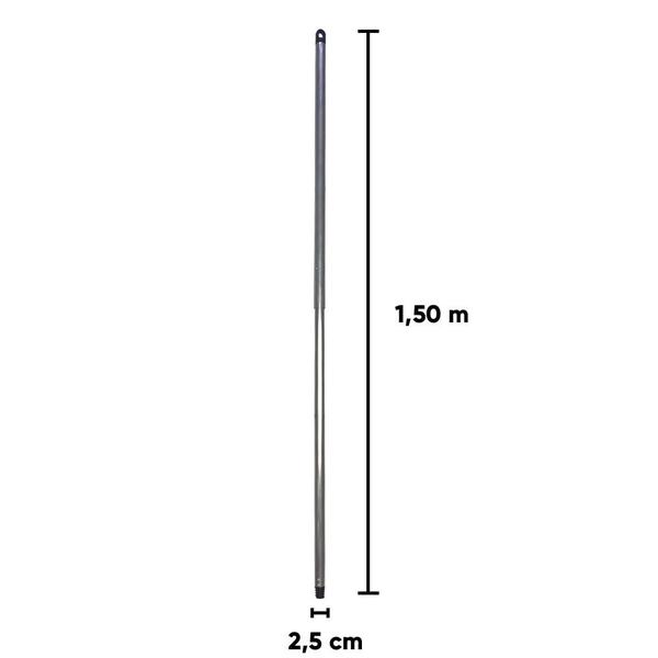 Imagem de Rodo Alumínio 60Cm + 1 Refil de Borracha Artlimp