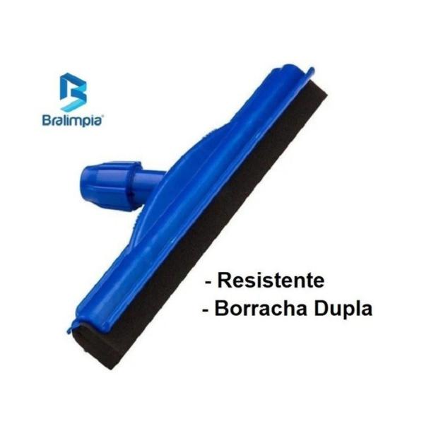 Rodo bralimpia dry 35cm azul sem cabo Imagem de Rodo bralimpia dry 35cm azul sem cabo