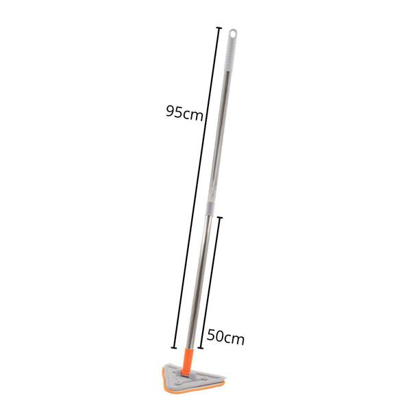 Rodo com MOP Fácil limpeza Uso geral 2 em 1 Cabo de 102 cm - Cim Imagem de Rodo com MOP Fácil limpeza Uso geral 2 em 1 Cabo de 102 cm