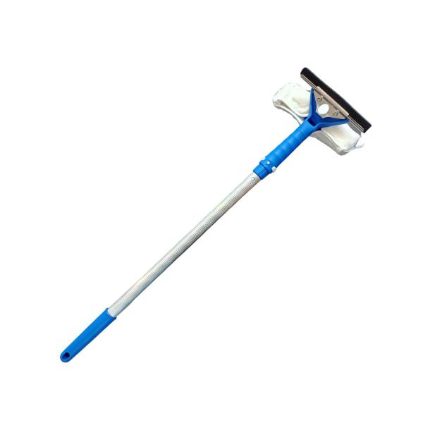 Rodo COMBINADO 15cm Com Cabo De 50 cm Bralimpia Limpa Vidro Imagem de Rodo COMBINADO 15cm Com Cabo De 50 cm Bralimpia Limpa Vidro