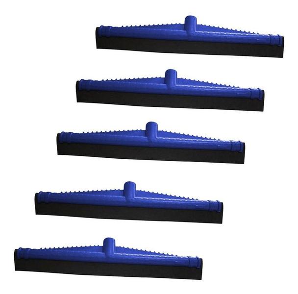 Rodo Duplo De Plástico Para Piso De 40cm Sem Cabo Kit 5 - Todas Imagem de Rodo Duplo De Plástico Para Piso De 40cm Sem Cabo Kit 5