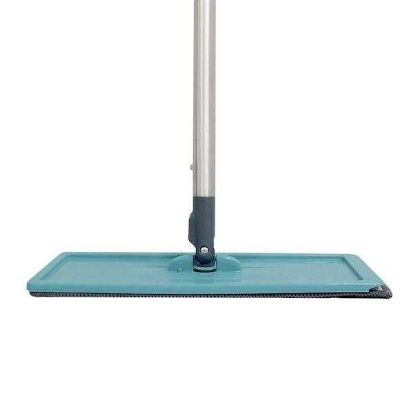 Imagem de Rodo Flat Mop E Balde Lava E Seca Com 2 Refil Limpeza Total