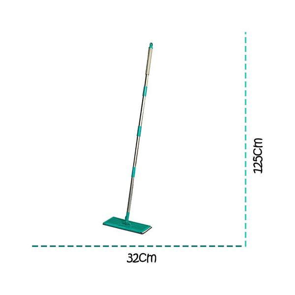 Imagem de Rodo Flat Mop E Balde Lava E Seca Profissional Com 1 Refil