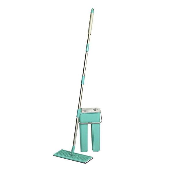 Imagem de Rodo Flat Mop E Balde Lava Seca Profissional Limpeza Pratica