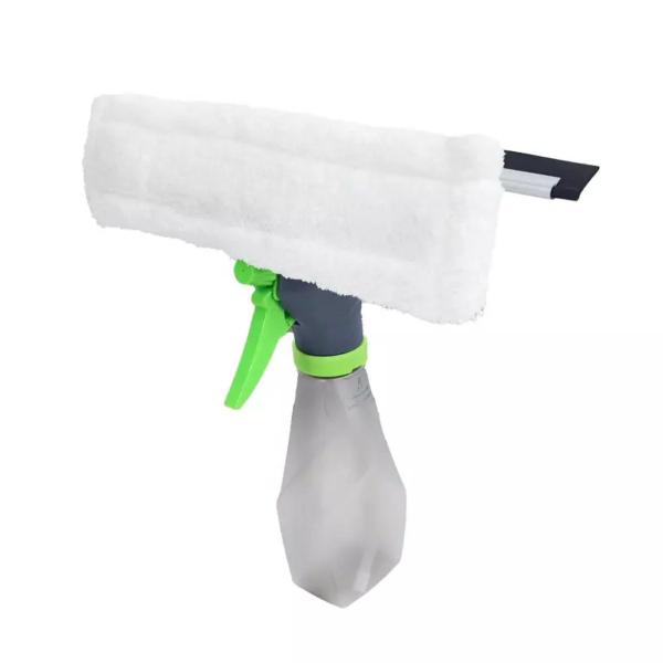 Rodo Limpa Vidro 3 em 1 Spray + Mop + Rodo Plástico 250ml - Clink Imagem de Rodo Limpa Vidro 3 em 1 Spray + Mop + Rodo Plástico 250ml