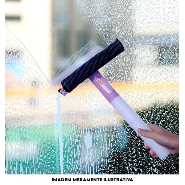 Rodo Limpa Vidros C/ Spray Para Limpeza 33cm - Inter.P Imagem de Rodo Limpa Vidros C/ Spray Para Limpeza 33cm
