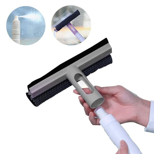 Rodo Limpa Vidros C/ Spray Para Limpeza 33cm - Inter.P Imagem de Rodo Limpa Vidros C/ Spray Para Limpeza 33cm