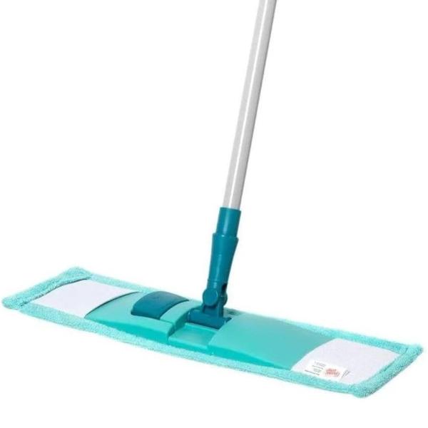 Imagem de Rodo Mop Flat E Balde 5L Para Limpeza 4 Refis - Kit 2 Mops