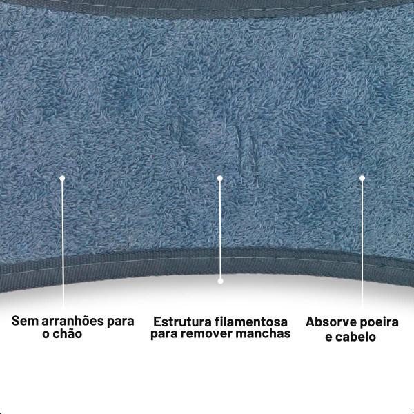 Imagem de Rodo Mop Torce Pano Twist Piso Laminado + 3 Refis Extra Kit