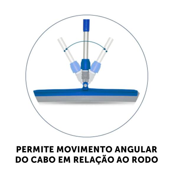 Imagem de Rodo Wave Evolution  BRALIMPIA Azul SEM CABO  RODO 50CM 