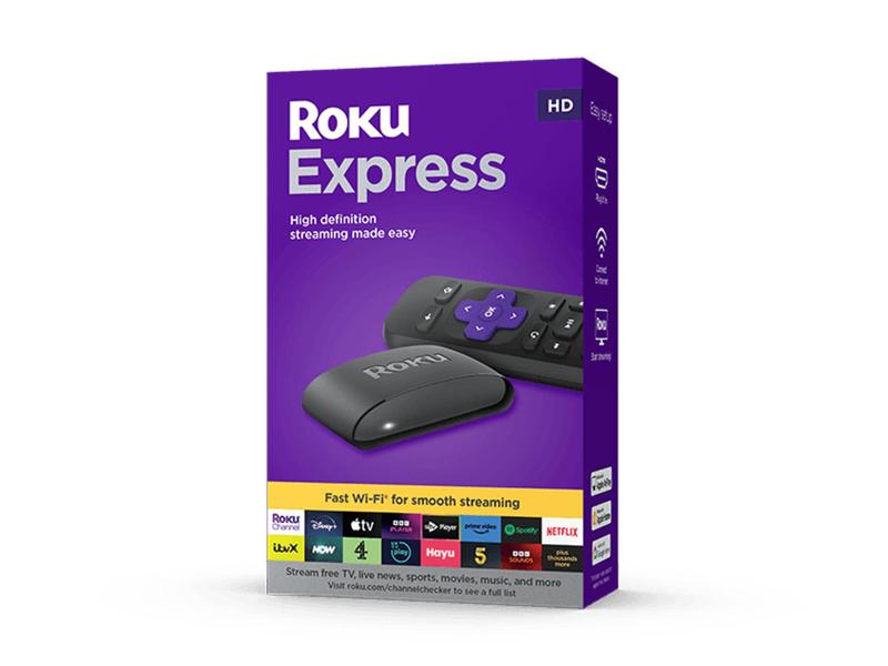 Imagem de Roku Express  Dispositivo de streaming para TV HD/Full HD