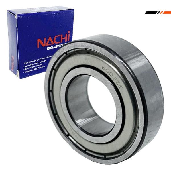 Rolamento 6003 Nachi - Comando Válvula e Embreagem - Moto Imagem de Rolamento 6003 Nachi - Comando Válvula e Embreagem - Moto