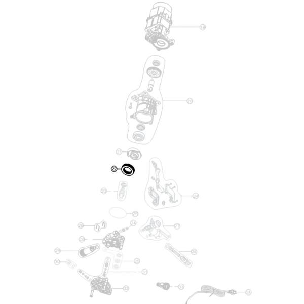 Imagem de Rolamento Axial de Esferas Compatível com Desobstruidora WAP Ousada WL2610 Ultra